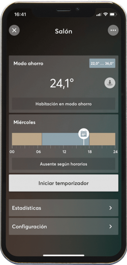 Smart Home 7 temperaturas-app